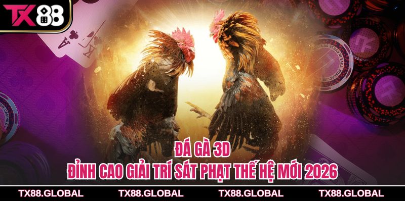Đá Gà 3D – Đỉnh Cao Giải Trí Sát Phạt Thế Hệ Mới 2026
