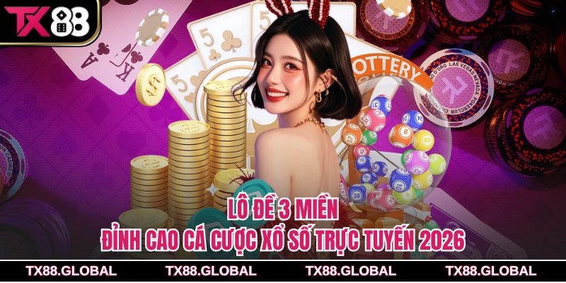 Lô Đề 3 Miền – Đỉnh Cao Cá Cược Xổ Số Trực Tuyến 2026